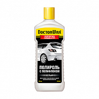 DW8409 Цветная полироль с полифлоном. Белая 300мл 1шт/12шт